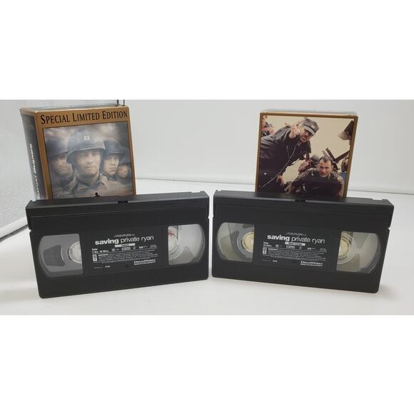 Saving Private Ryan (VHS, 2000, 2-Tape Set, Special Limited Edition) PRE-OWNED - Picture 6 of 8